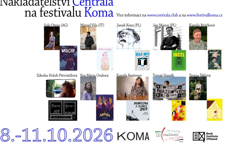 Centrala na festivalu KOMA 2026