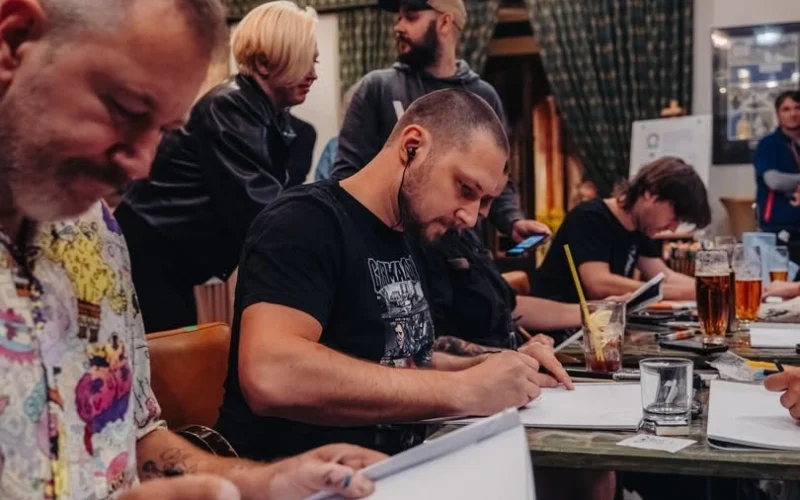 Daniel Tejnický na pražském Comic-Conu